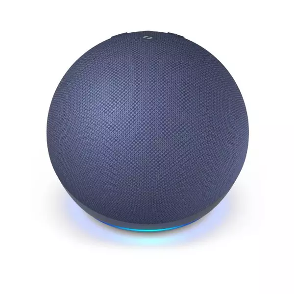 Asistente De Voz Echo 5ta Gen Amazon Alexa Azul Oscuro