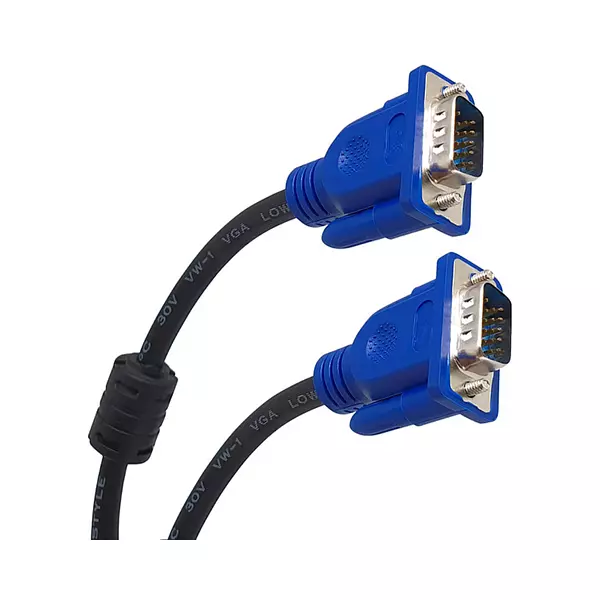 Cable Vga 3+4 Con Grosor De 7.0 Mm - 1.5 Metros