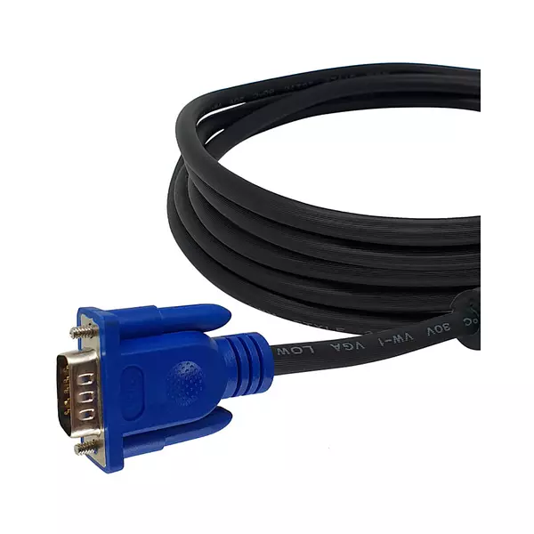 Cable Vga 3+4 Con Grosor De 7.0 Mm - 1.5 Metros