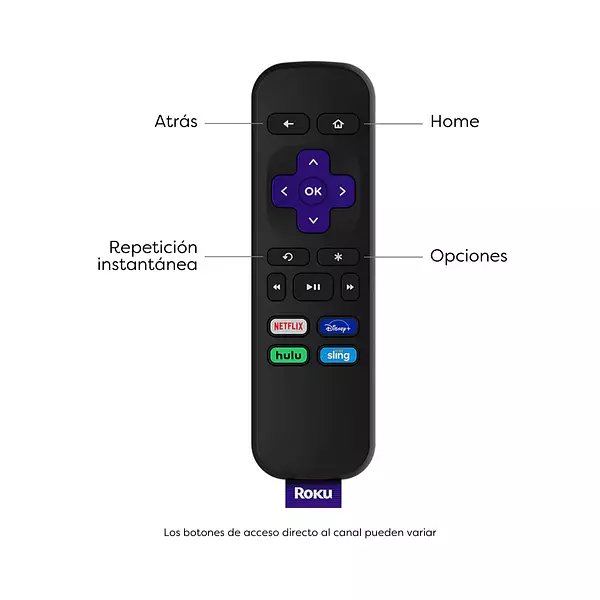 Roku Express Original 3960 Streaming Standar Hdmi Full Hd