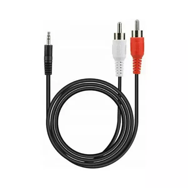 Cable Plug 3,5 A 2 Rca Sonido 1,5 Metros