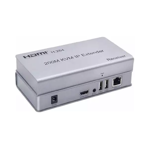 Extender Hd+Usb Ip 200m Kvm 1080p