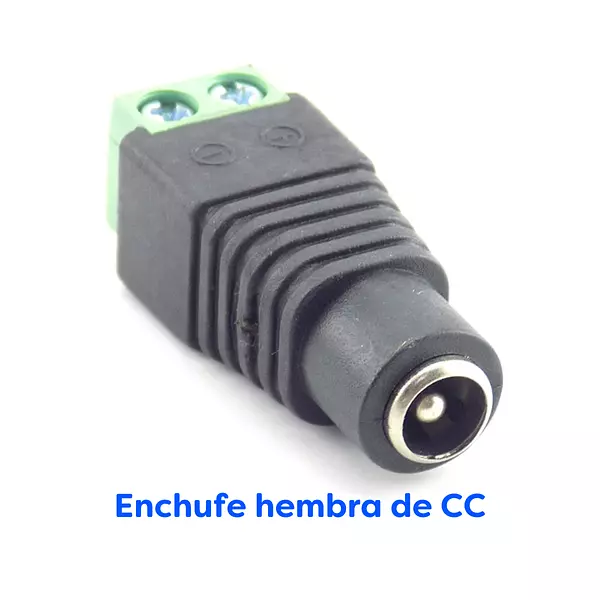 Conector De Corriente Dc Macho/Hembra Plug Cctv