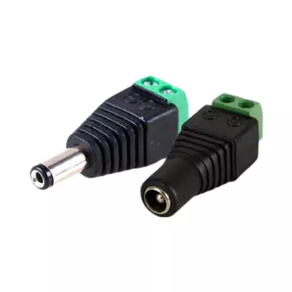 Conector De Corriente Dc Macho/Hembra Plug Cctv