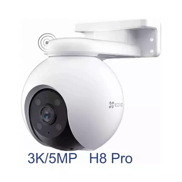 Camara Wifi H8 Pt Inteligente Exterior 360°