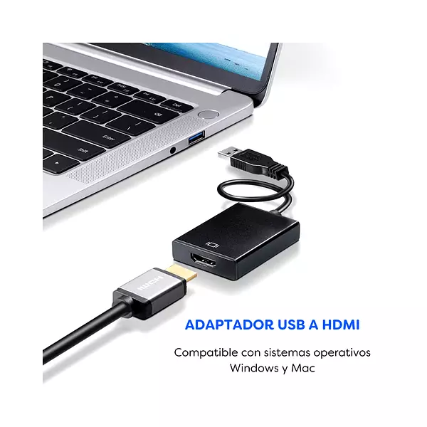 Cable Usb A Hdmi Lexa 3.0