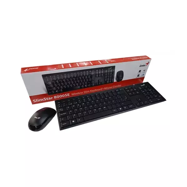 Combo Teclado Genius Ss 8000 Se Usb Inalambrico