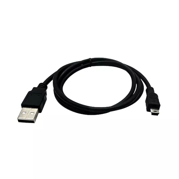 Cable Usb 2.0 A Mini 5 Pin 30 Cm Bk