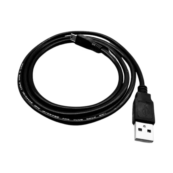 Cable Usb 2.0 A Mini 5 Pin 30 Cm Bk