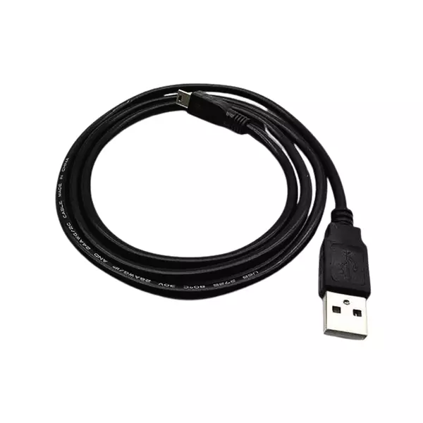 Cable Usb 2.0 A Mini 5 Pin 30 Cm Bk