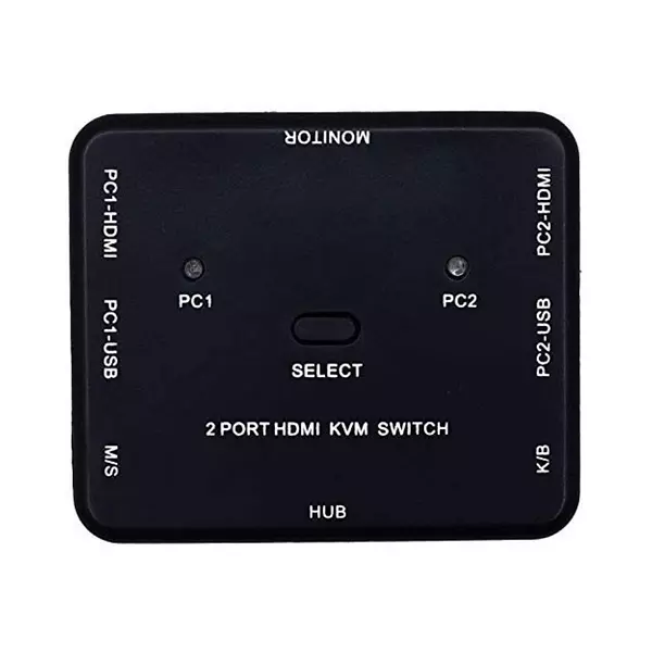 Switch Kvm 2 Port Hdmi