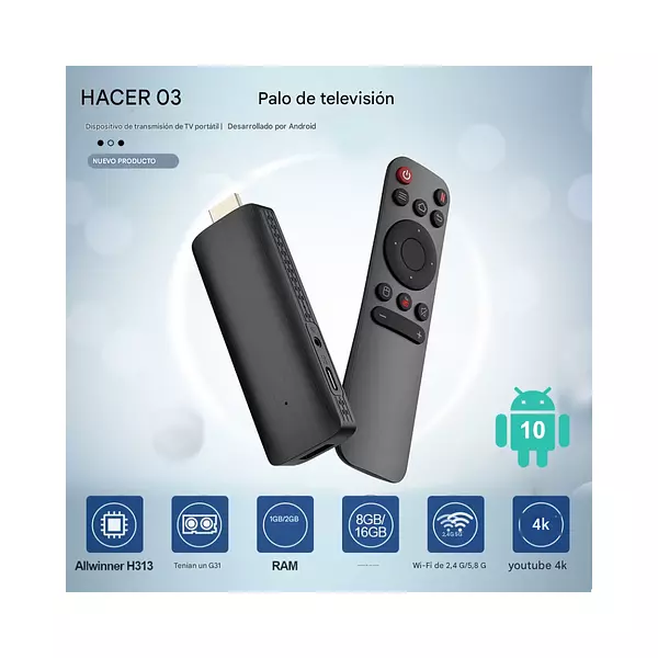 Tv Stick D6 H313 2-8g(6256p)