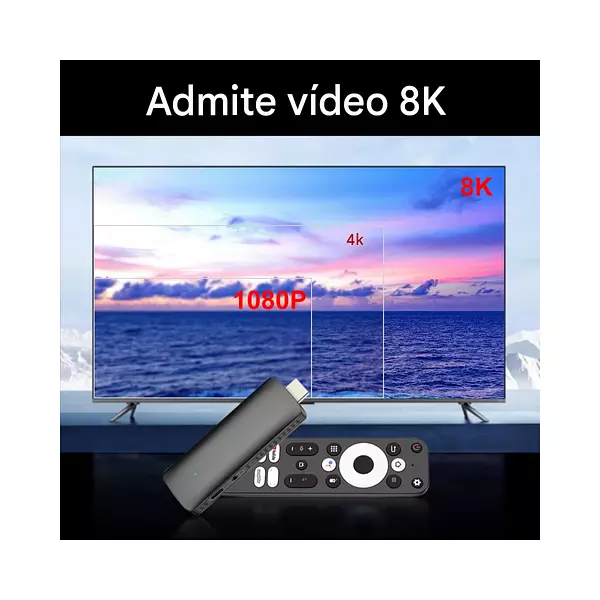 Tv Stick D6 Pro Dh618 2+16gb (Aw869)