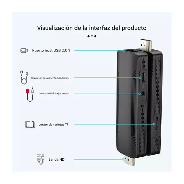 Tv Stick D6 H313 2-8g(6256p)