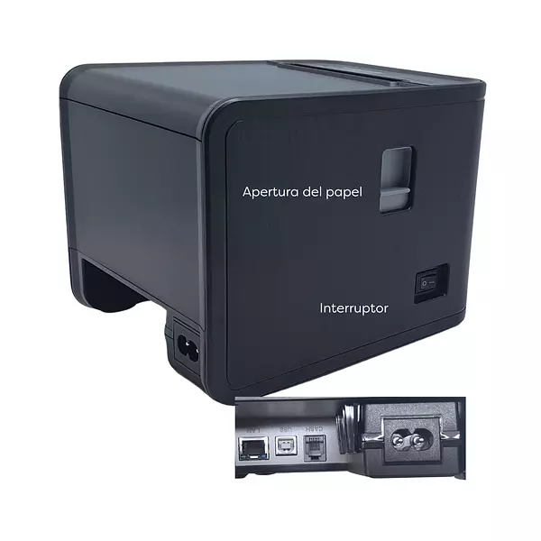 Impresora Térmica Pos Xp-T80t Con Usb Papel 80mm