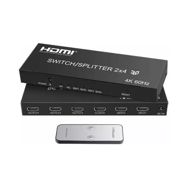 Switch Splitter 2*4 Hdmi 2.0