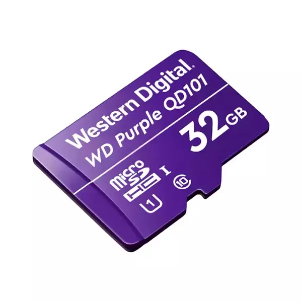 Memoria Micro Sd 32 Gb Wd Purple Para Cámara 24/7