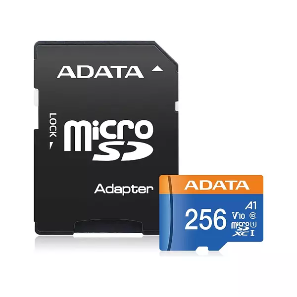 Micro Sd Con Adaptador Adata Class 10 A1 256gb