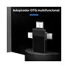 Adaptador 3 En 1 Otg Ip /Tipo C