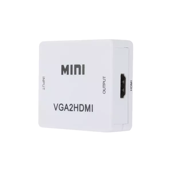 Caja Hdmi A Vga + Audio