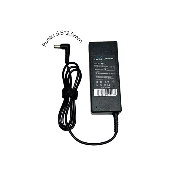 Cargador Para Portátil Toshiba/Asus 19v 4,74a Punta 5,5 * 2,