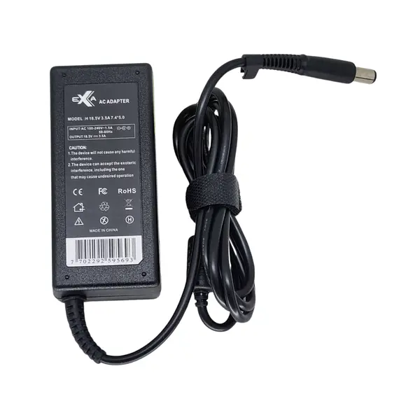 Cargador Para Portátil Hp 18,5v 3,5a Punta 7,4 * 5,0 Mm