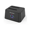 Dock Station Sata 2,5 -3,5 Dual Enclosure Wl-St334ua
