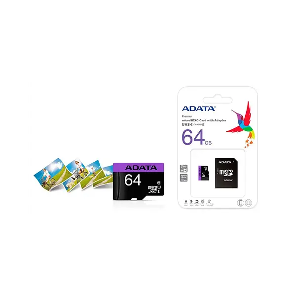 Memoria Micro Sd 64gb Cl 10 Adata