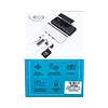 Porta Disco Duro 6 En 1 M2 Alenación Aluminio 4tb Lexa