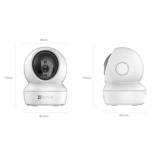 Camara De Seguridad Interior 5mp H6c Ezviz