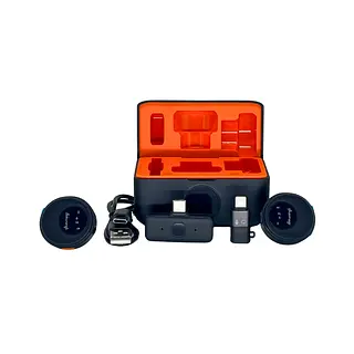 Micrófono De Solapa Dual Sx29 Tipo C + Iphone