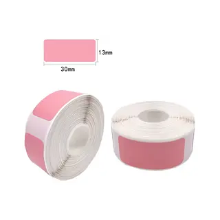 Sticker 12*40mm Cinta Adhesiva -Rosado