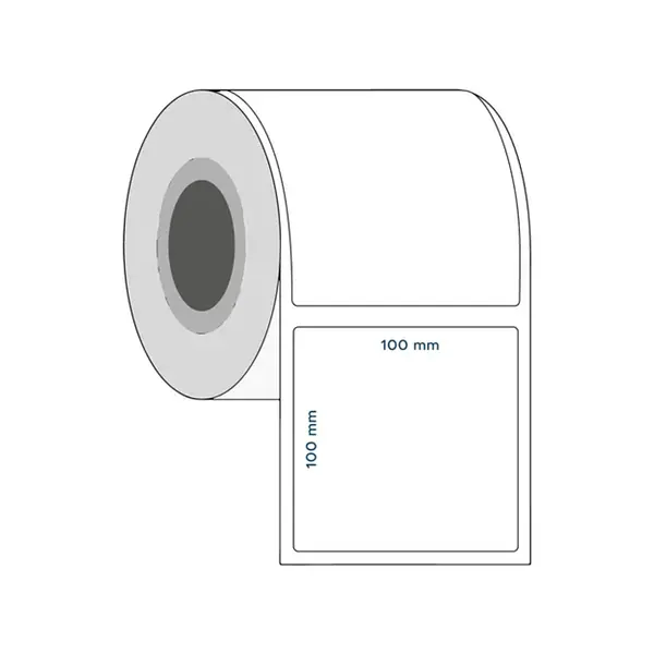Rollo Etiqueta Td 100*100 C25/Cv1/Rx 500