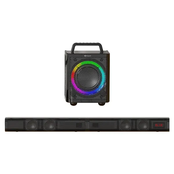 Parlante Barra Sonido Armable Con Bajo Independiente K16