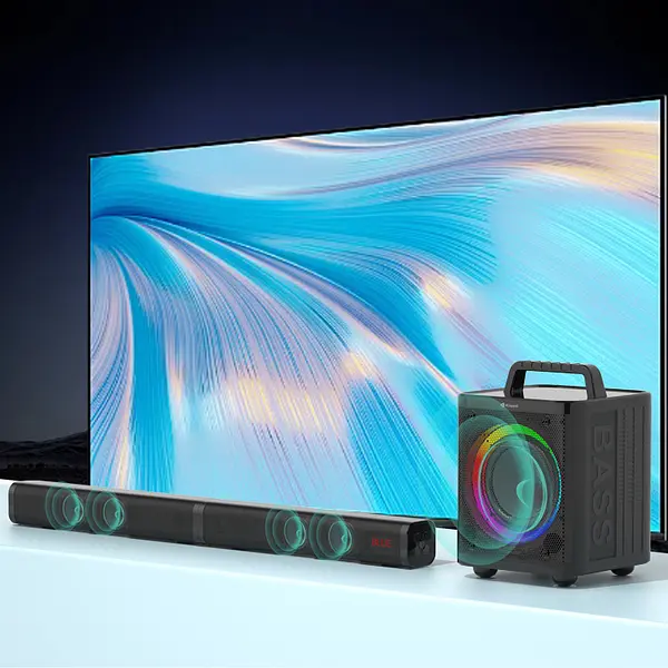 Parlante Barra Sonido Armable Con Bajo Independiente K16