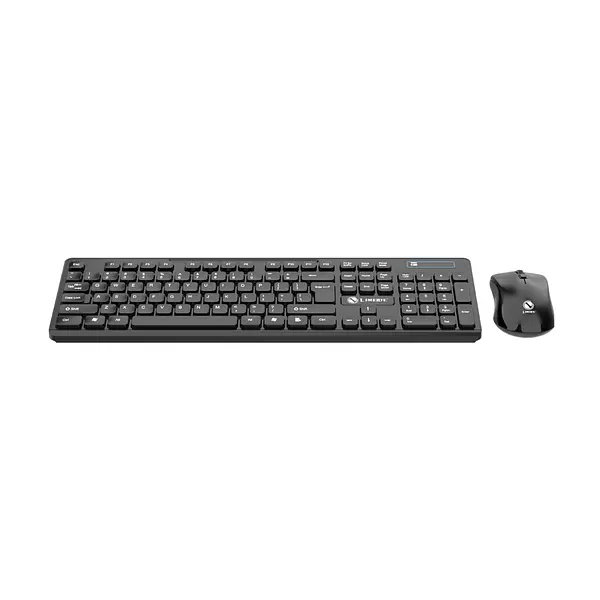Combo Teclado Y Mouse Inalámbrico W100 Negro
