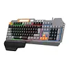 Teclado Gamer K16 Rgb Con Soporte Celular Y Pad De Juego