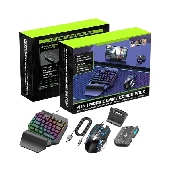 Convertidor De Teclado Y Ratón Pack+K13+G4