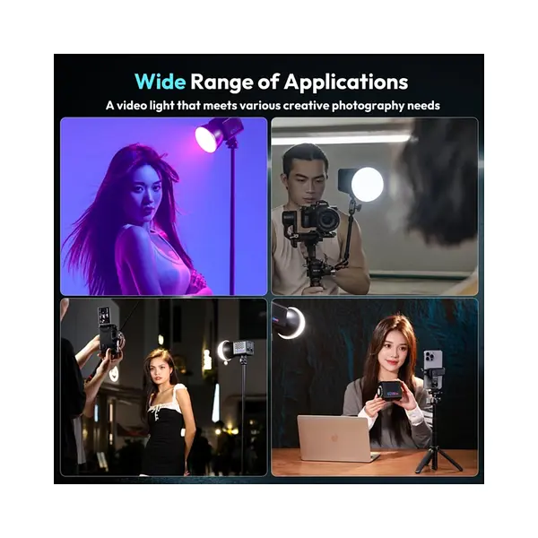 Luz Led Portátil Para Video Ulanzi Lt028 De 40 W