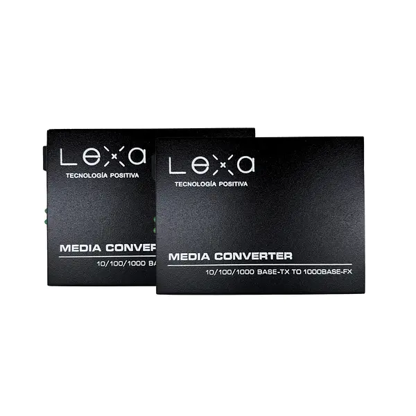 Convertidor De Medios De Fibra Óptica-Mode 10/100/1000m