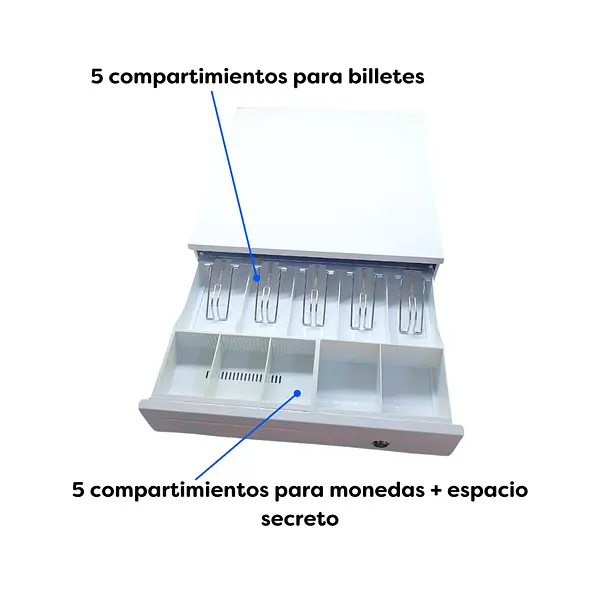 Cajón Monedero Nt405 48.5x46.0x16.5 Blanco