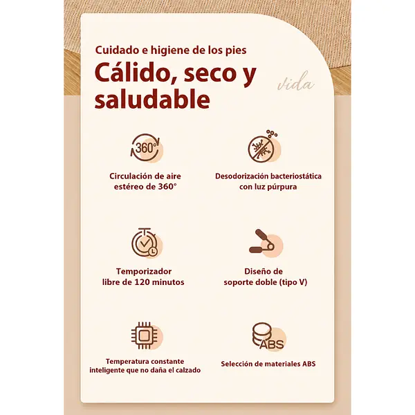 Secador De Zapatos Inteligente