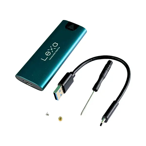 Porta Disco Duro Nvme Aluminio Type C 3.0 Lexa