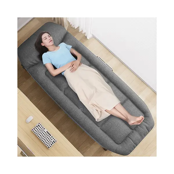 Cama Plegable Acolchada Reclinable Camping Exterior Portátil