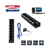 Hub Switch 7 Puertos 3.0 Y 2.0