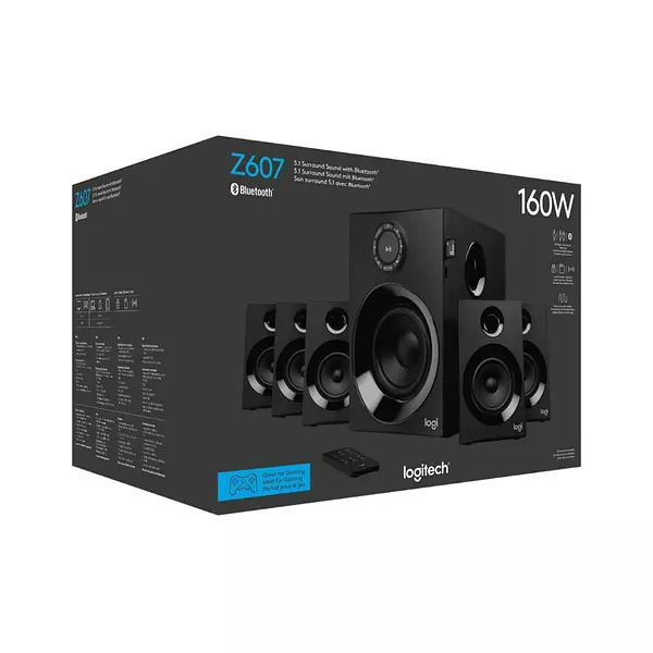 Parlante Logitech Z607 5.1 Con Sonido Envolvente