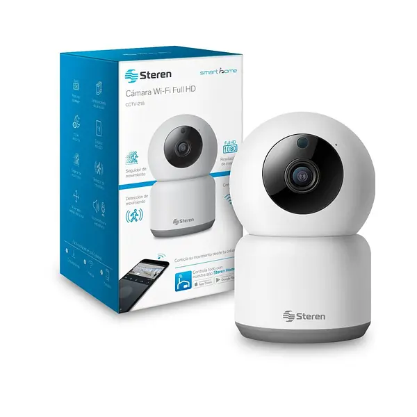 Cámara De Seguridad Wi-Fi Full Hd Robotizada