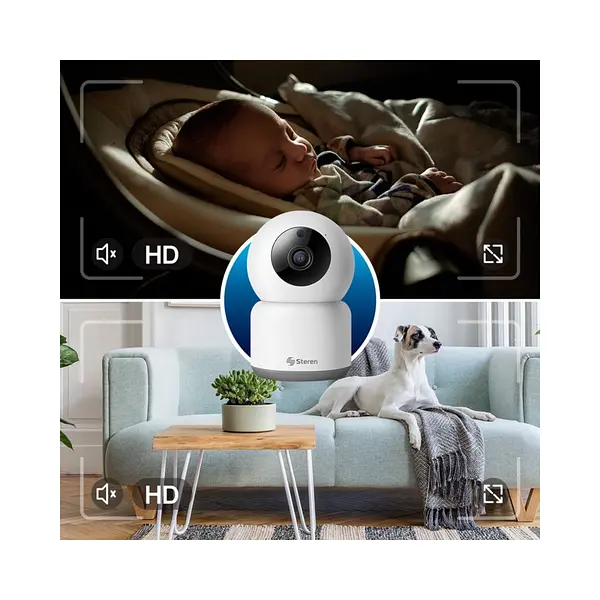 Cámara De Seguridad Wi-Fi Full Hd Robotizada