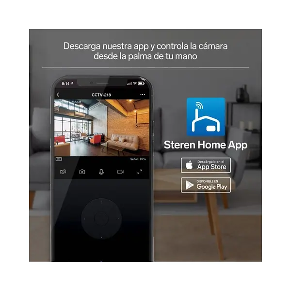 Cámara De Seguridad Wi-Fi Full Hd Robotizada