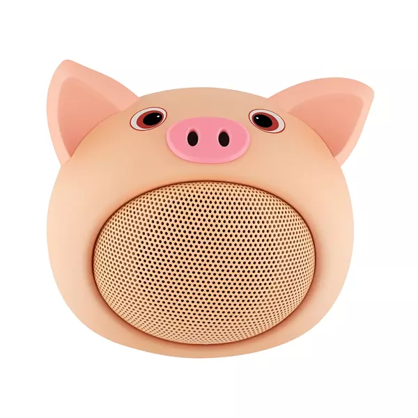Mini Bocina Bluetooth Con Forma De Puerco